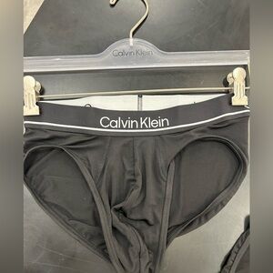 Calvin Klein | Brushed Microfiber Stretch Hip in black new